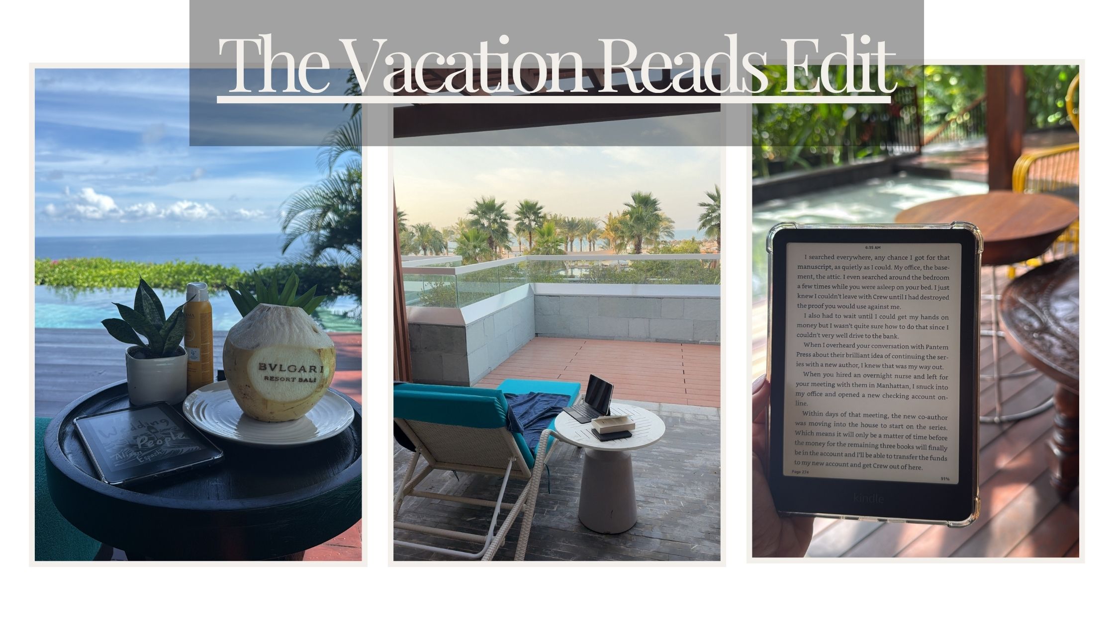 Holiday Reads Collage